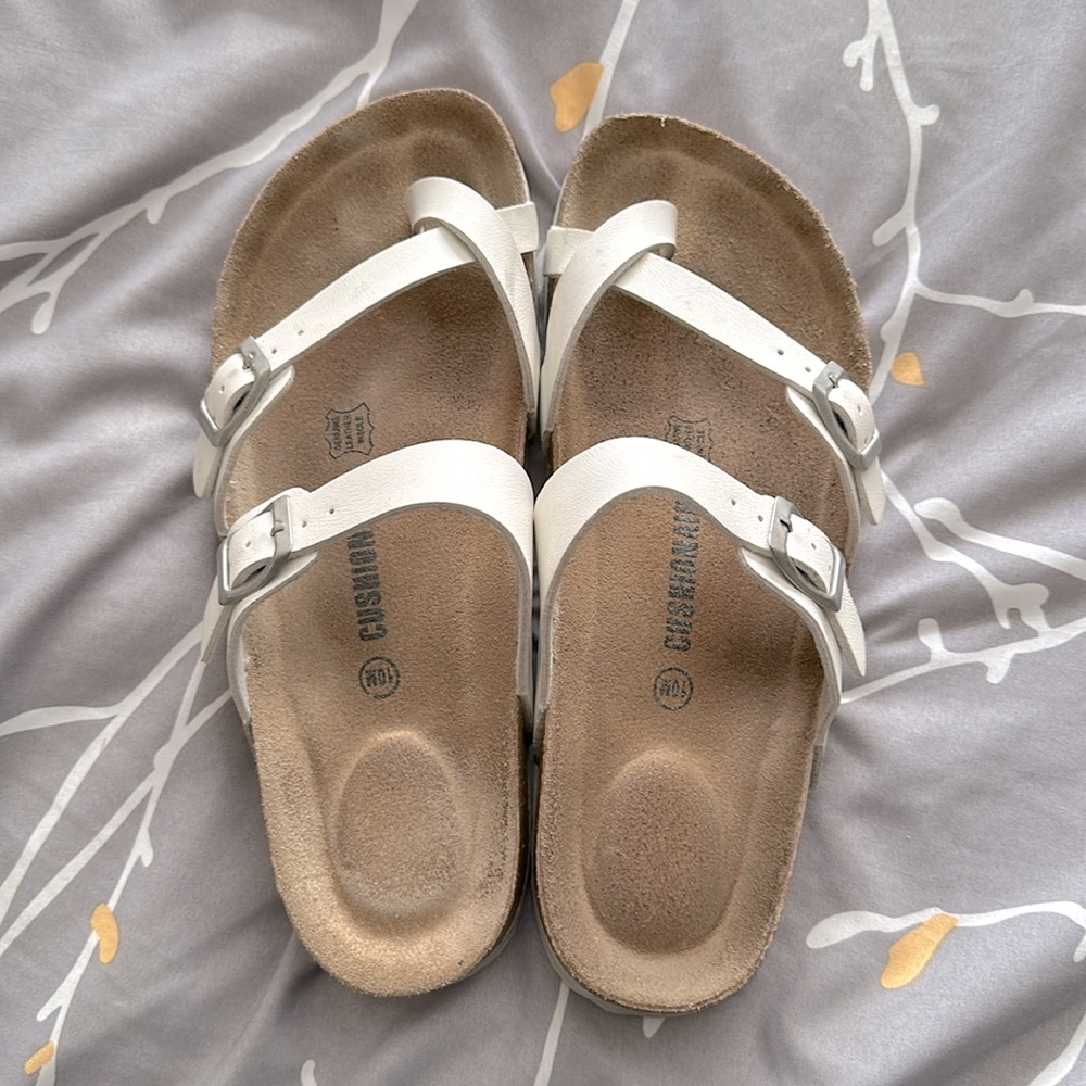 Cushionaire Luna Cork Footbed Sandals - Women’s 10